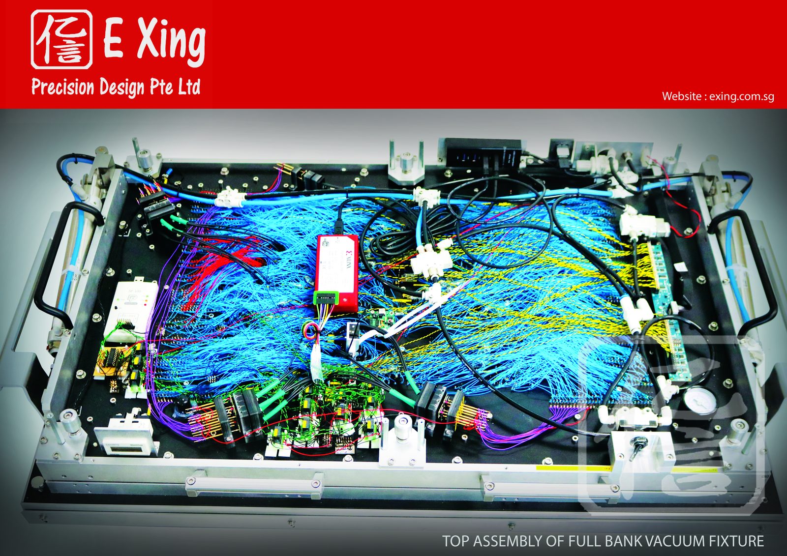 E Xing Top Assembly of Full Bank Vacuum Fixture